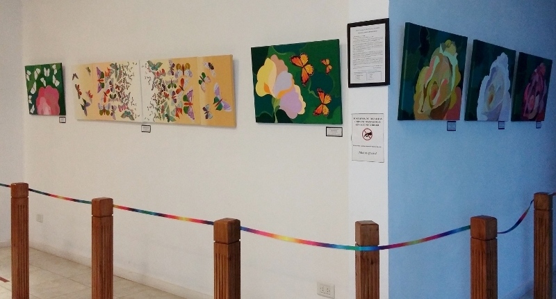 SERIE DE LAS MARIPOSAS Y FLORES